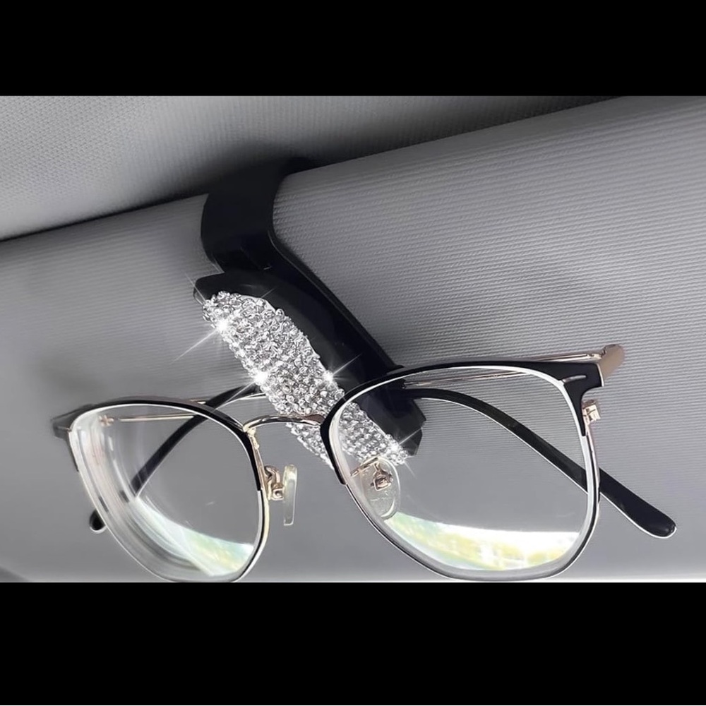 NEW Car visor glasses holder